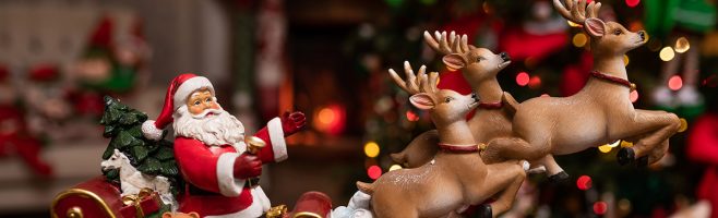 decorazioni babbo natale