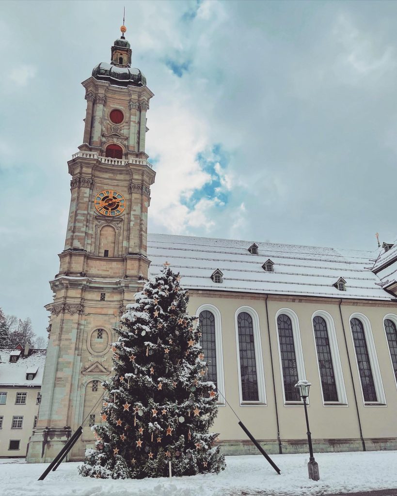 Albero di natale St. Gallen Svizzera