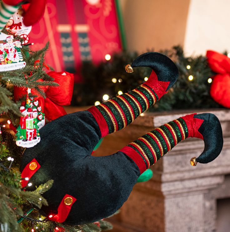 Elfi di Natale per decorare l'albero Elfo Natalizio decorazione Albero