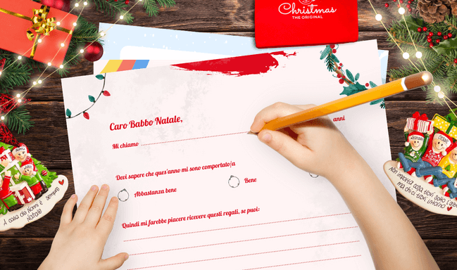 Letterina di Babbo Natale